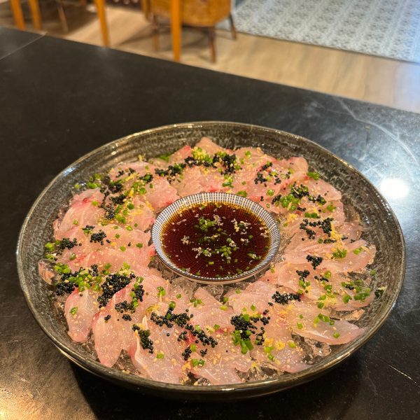 Carpaccio Peixe Branco (20 UN)