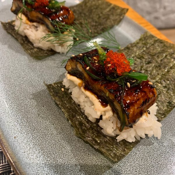 TEMAKI DE UNAGUI ABERTO (2 UN)
