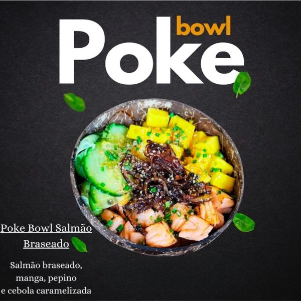 Poke Bowl Salmão Braseado